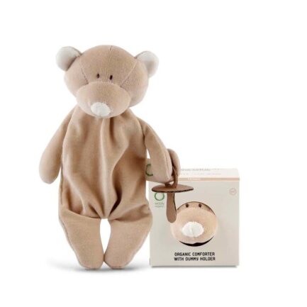COMFORTER TEDDY WITH DUMMY HOLDER
