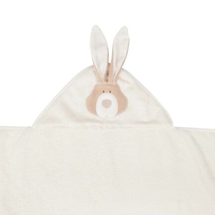 BIG SIZE BABY BATH TOWEL WITH HOOD – BUNNY