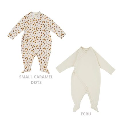 WRAP SLEEPSUIT - GOTS - NOOS