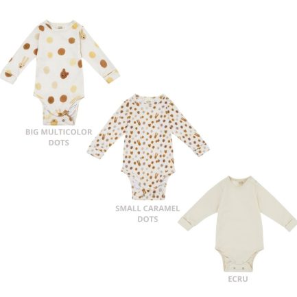 LONGSLEEVE BODYSUIT - GOTS - NOOS