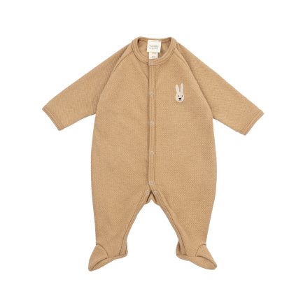 SLEEPSUIT WITH BUNNY EMBROIDERY - NOOS