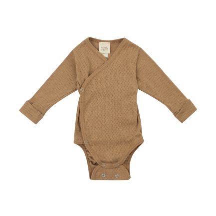 LONGSLEEVE WRAP BODYSUIT - NOOS