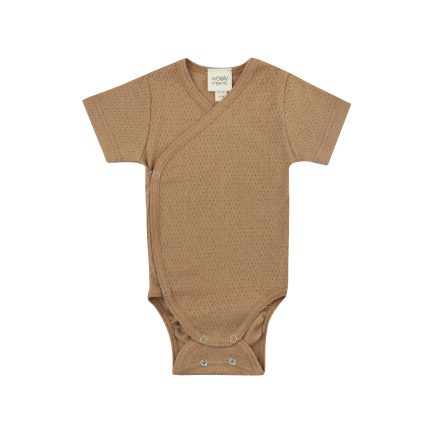 SHORTSLEEVE WRAP BODYSUIT - NOOS