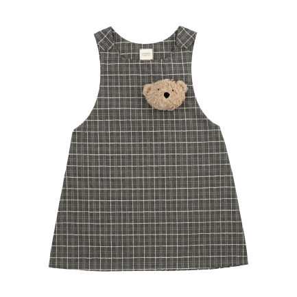 PINAFORE DRESS WITH TEDDY - AW25