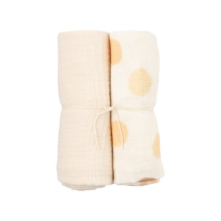 MUSLIN CLOTH 2 PACK - GOTS - NOOS