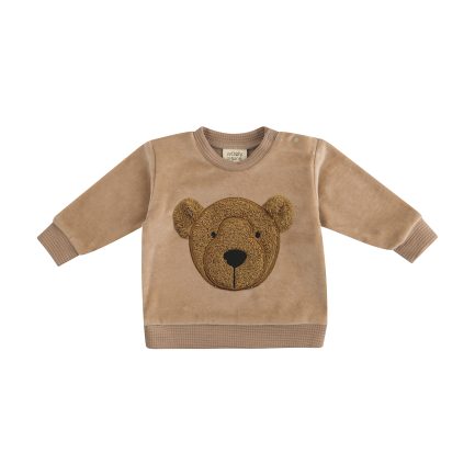 EMBROIDERED SWEATER - BABY - GOTS - NOOS