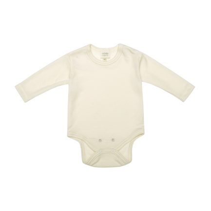 MERINO WOOL/SILK LONGSLEEVE BODYSUIT