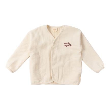 EMBROIDERED COTTON JACKET - GOTS - SS26