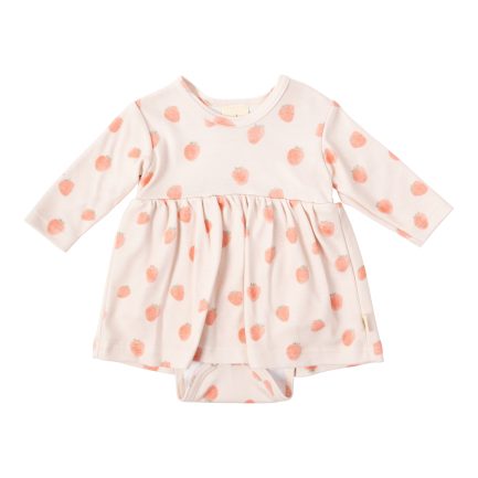 LONGSLEEVE BABY DRESS - GOTS - SS26