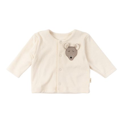 EMBROIDERED TERRY JACKET - GOTS - SS26