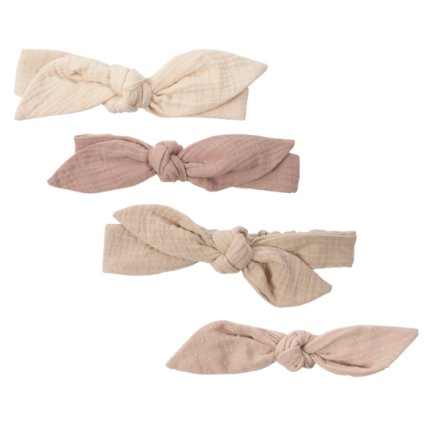 MUSLIN ELASTIC HEADBAND - GOTS - SS26