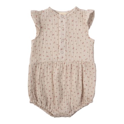MUSLIN ROMPER WITH WINGS - GOTS - SS26